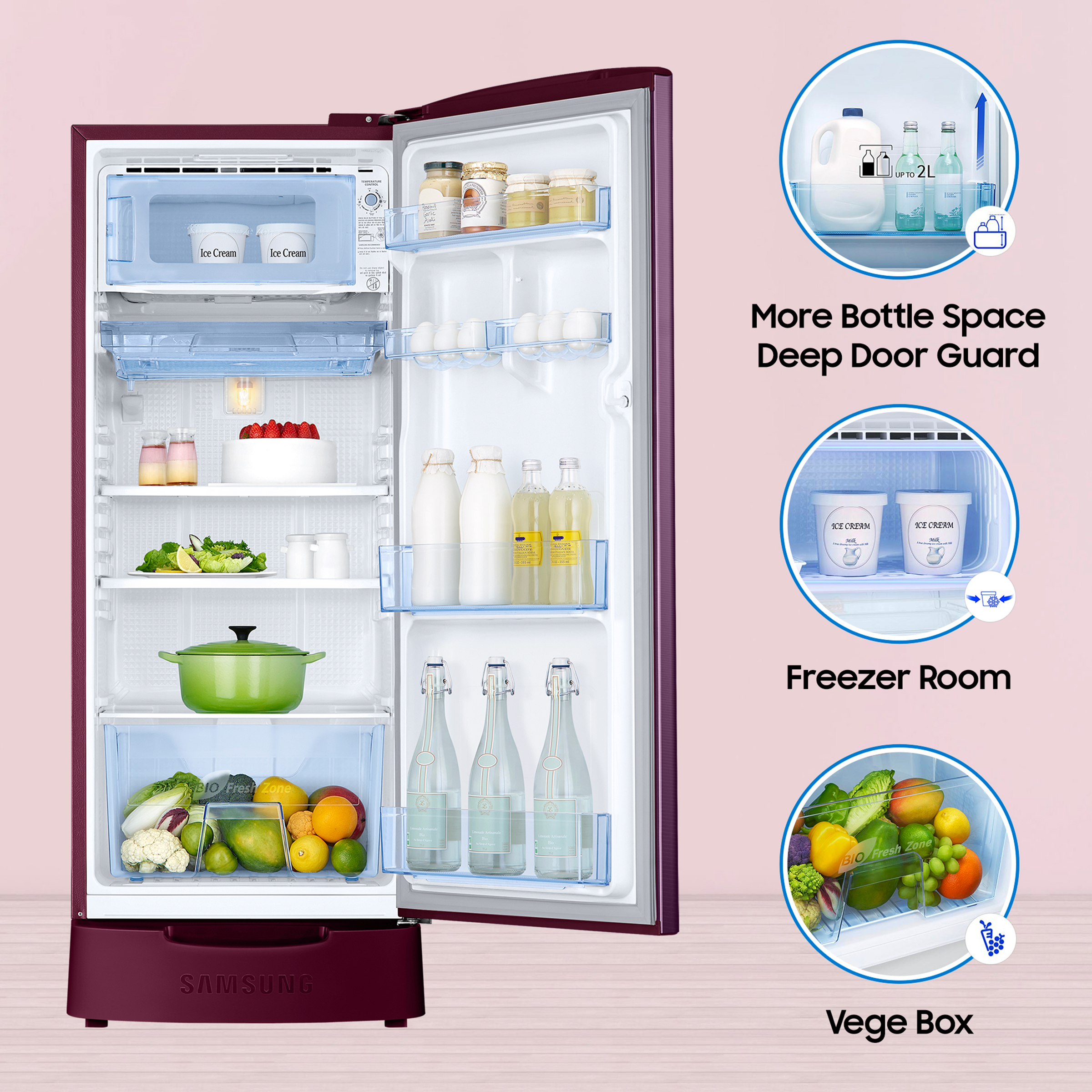 Croma deals samsung refrigerator